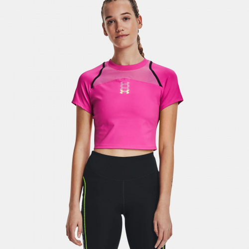 Clothing - Under Armour Run Anywhere Crop Short Sleeve | Fitness 